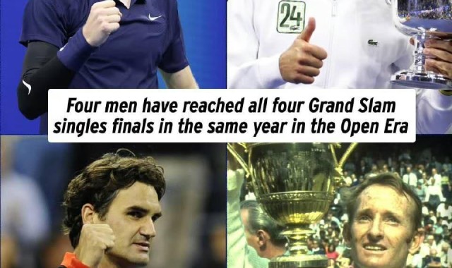 超越费德勒成最年轻赛季全满贯决赛者，连续决赛辛纳排第几？